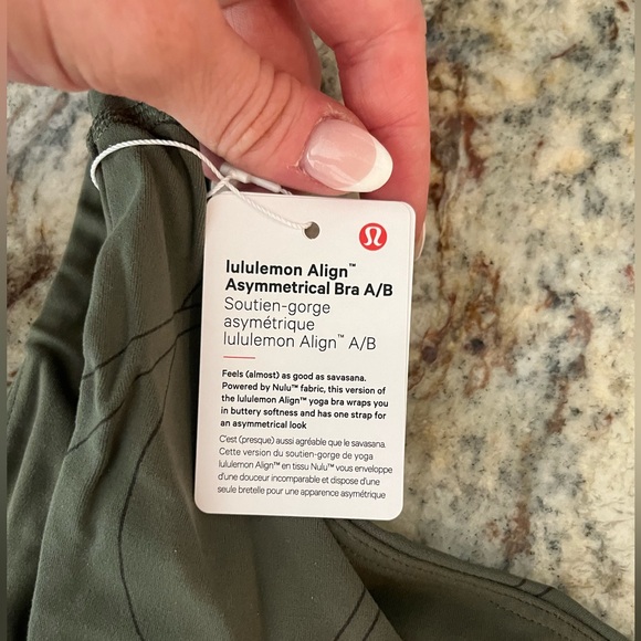 lululemon Align Asymmetrical Bra - Picture 2 of 6